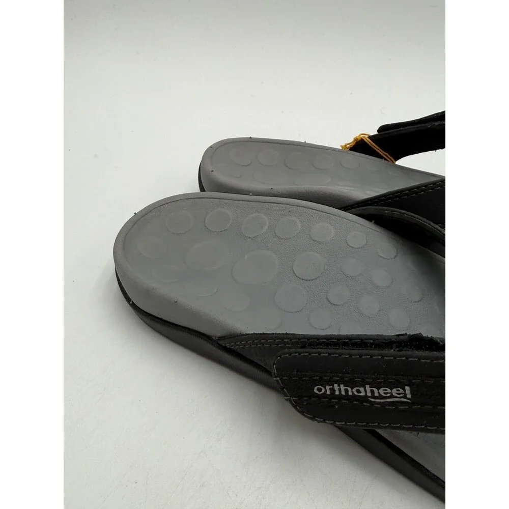 Orthaheel 24RYDER Men's NEW With Defect Thong-Style Sandal Grey US Size 8